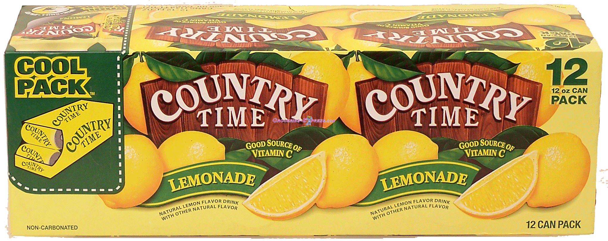 Country Time  lemonade, contains no juice, 12-pack 12-ounce cans Full-Size Picture